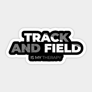 track and field Sticker